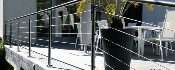 garde corps en inox